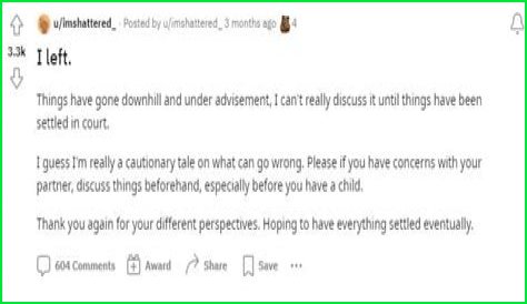 Internet backs woman who left BF after he made a 'pathetic' request